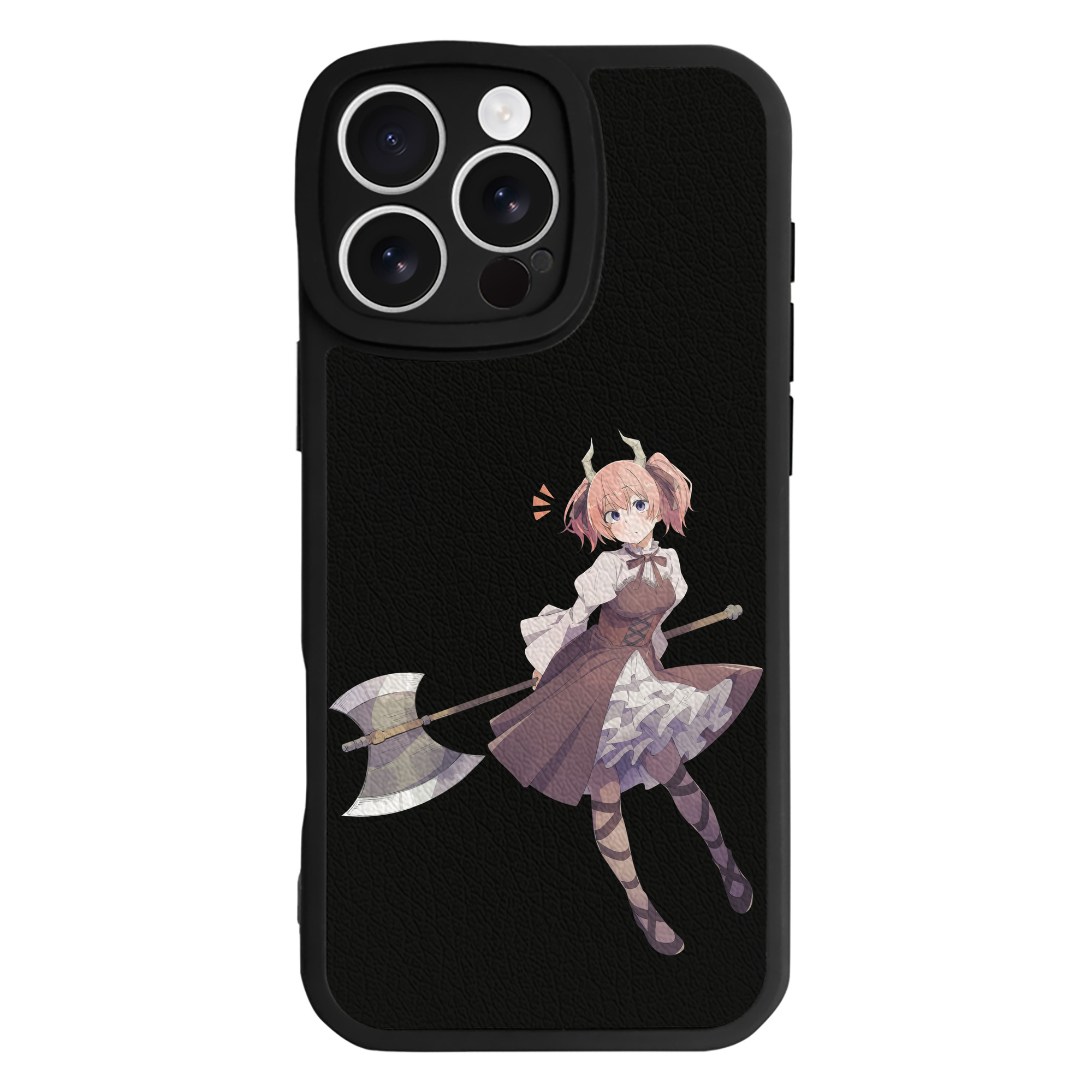 （画像用） 葬送のフリーレン Frieren 【iPhone 16シリーズ対応】シリコンスマホケース（レザー調） 材質：シリコン